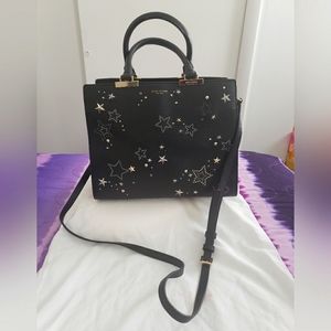 Henri Bendel Bond Street Star and Studs Satchel Bag